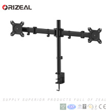 Dual Monitor Stand Fully Adjustable Tischhalterung, Dual Articulating Monitor Arm für 2 LCD Bildschirme bis zu 27 &quot;Zoll